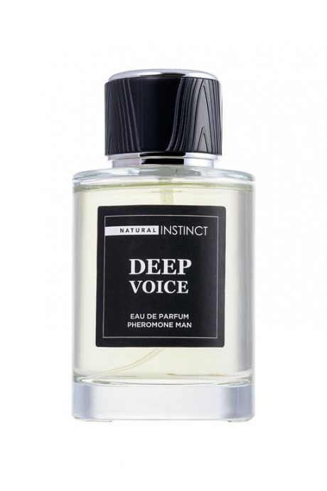 4973 ПАРФЮМЕРНАЯ ВОДА С ФЕРОМОНАМИ NATURAL INSTINCT ''DEEP VOICE'' МУЖСКАЯ 100 МЛ